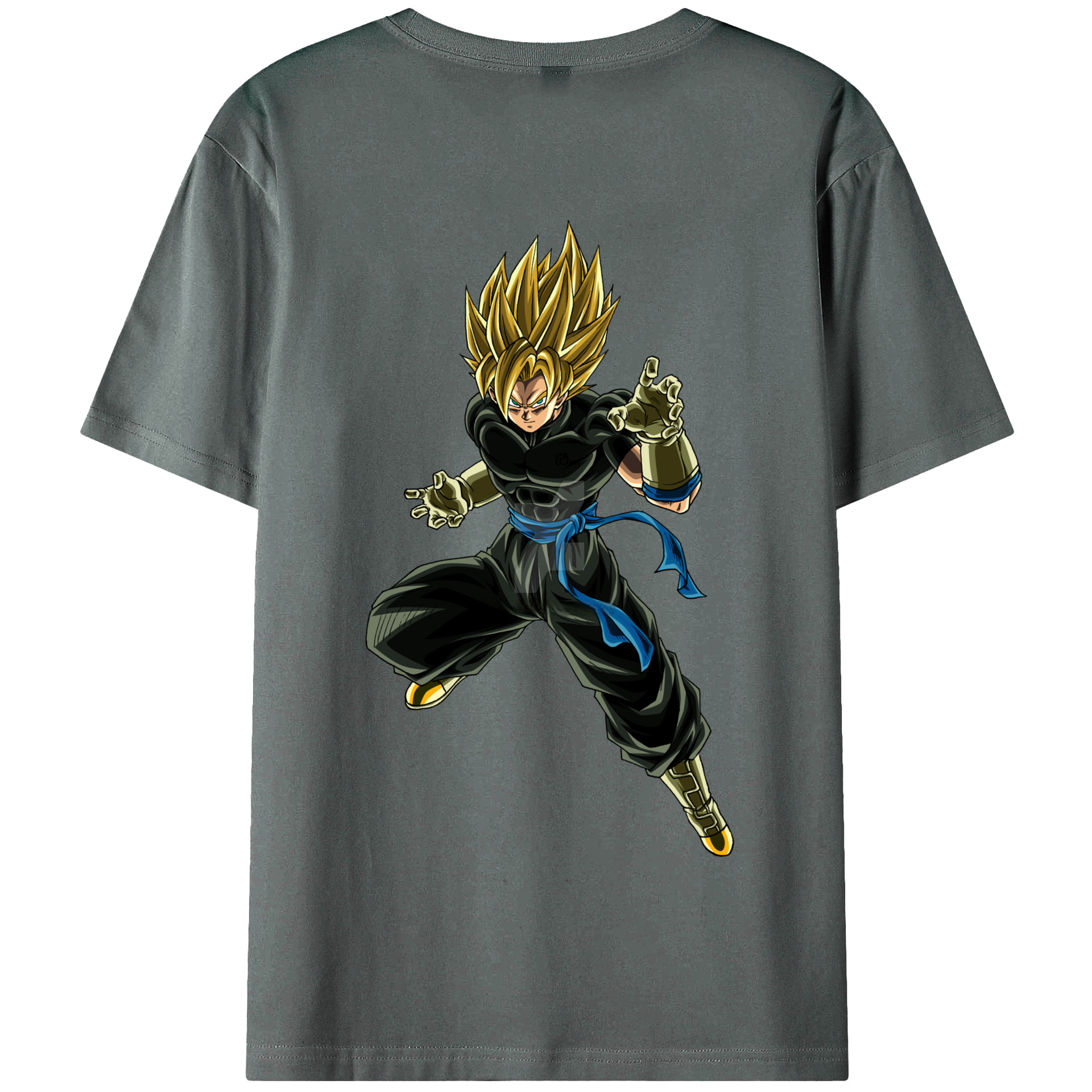 （画像用） ドラゴンボール ベジット DRAGON BALL Vegetto 綿100％半袖Tシャツ（背面プリント）